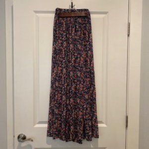 Abercrombie & Fitch Floral Maxi Skirt